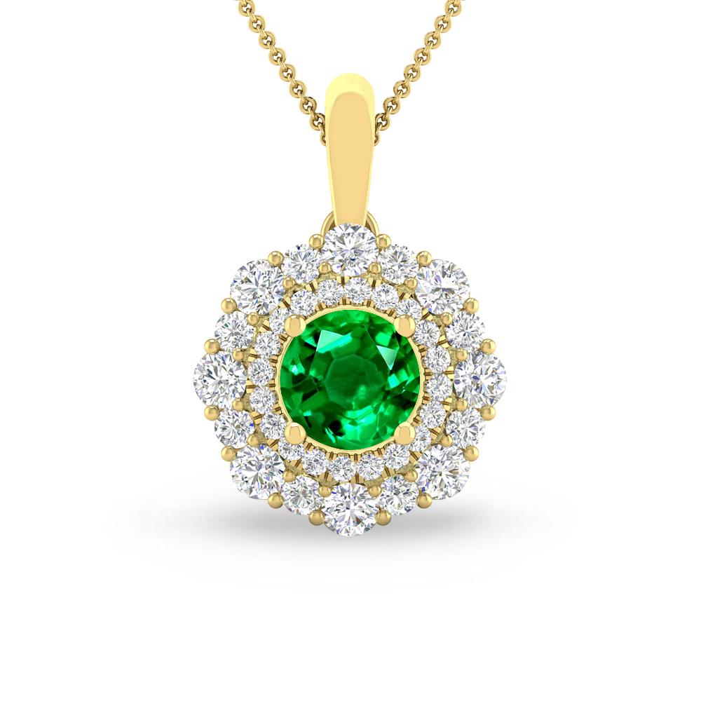 Yellow Gold - Emerald