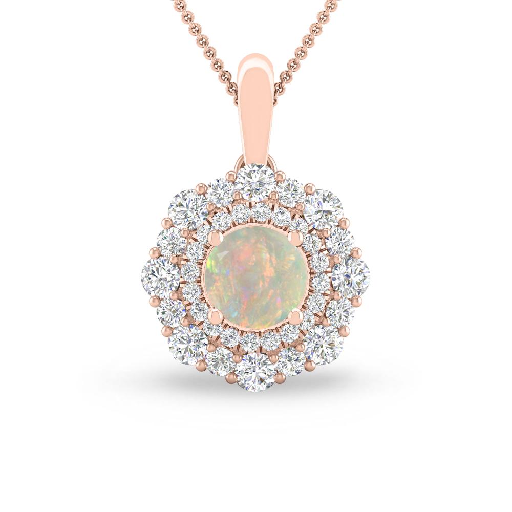 Rose Gold - Opal