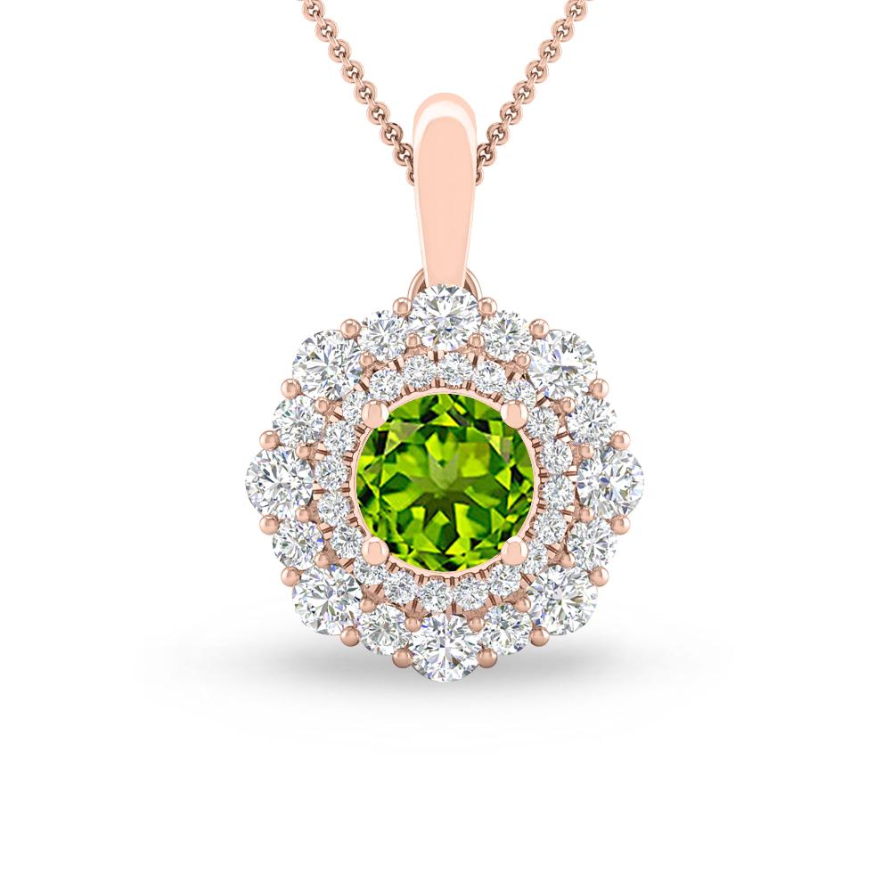 Rose Gold - Peridot