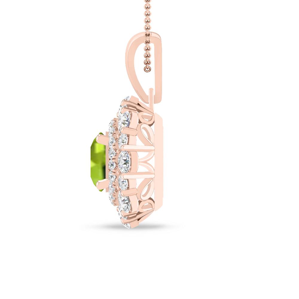 Rose Gold - Peridot