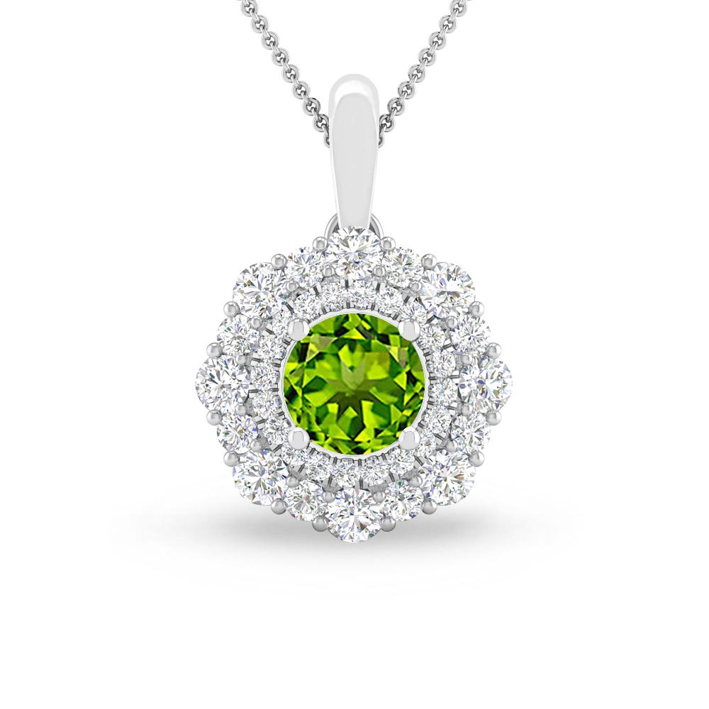 White Gold - Peridot