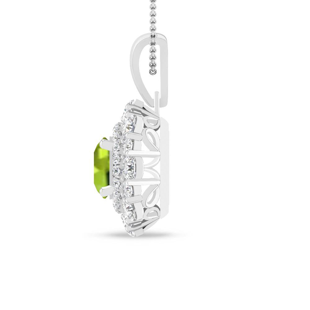 White Gold - Peridot