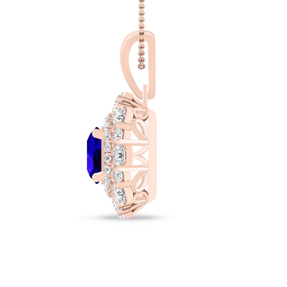 Rose Gold - Tanzanite