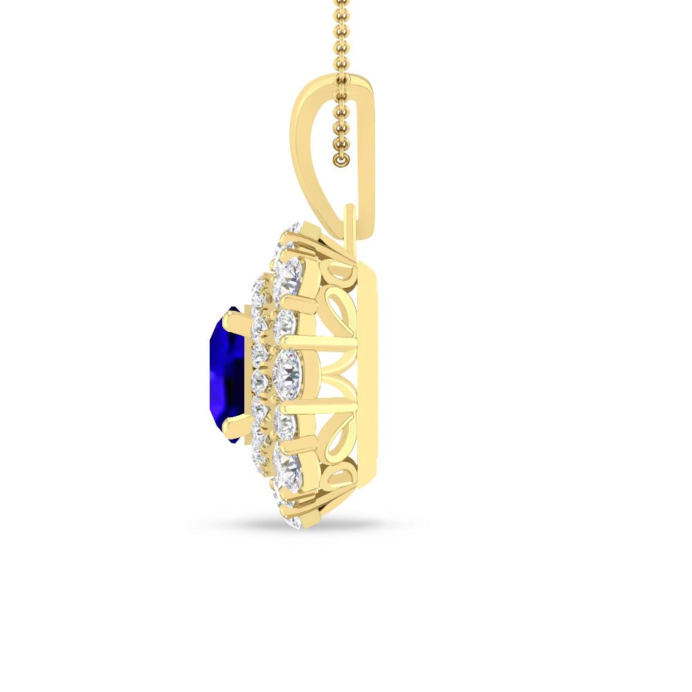 Yellow Gold - Tanzanite