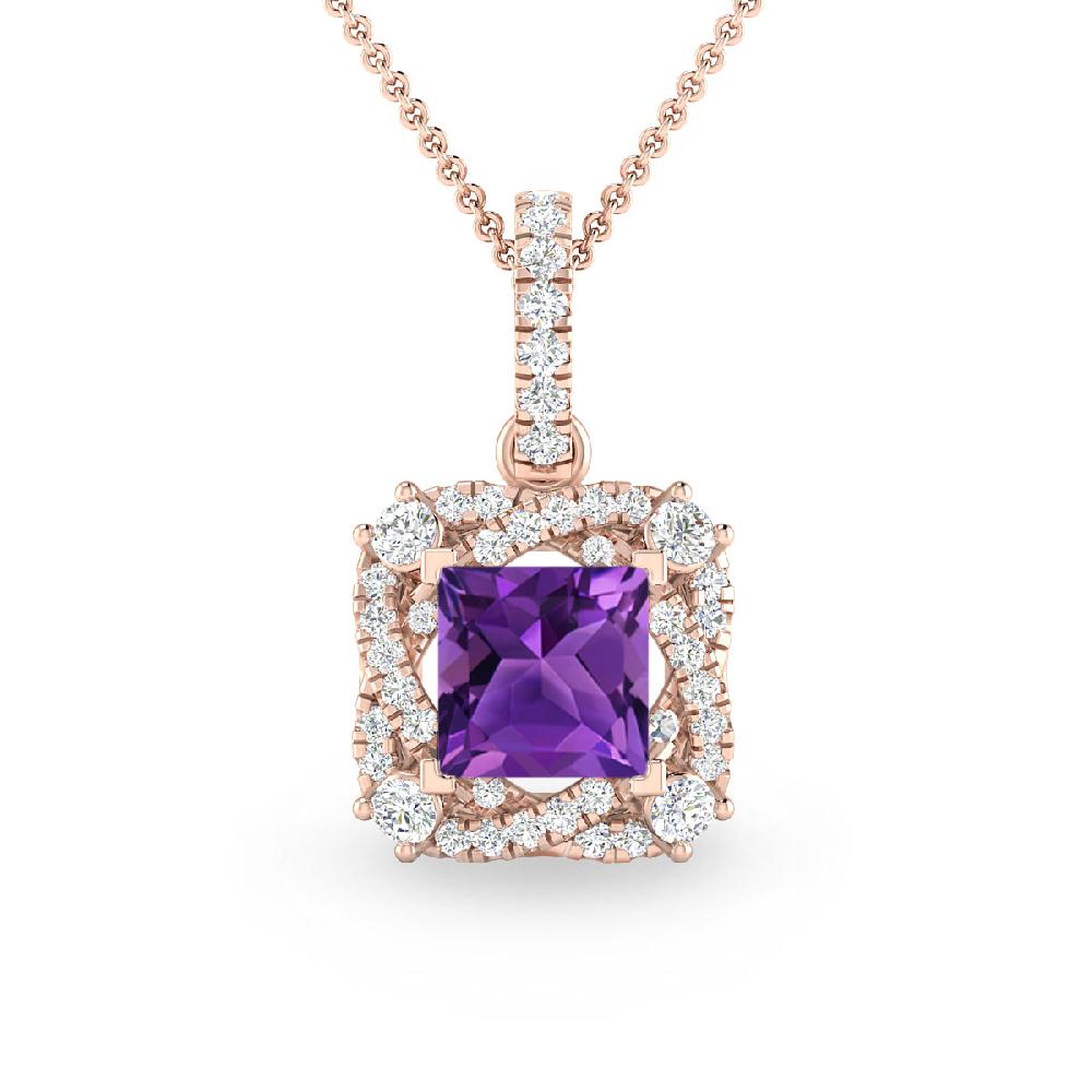 Rose Gold - Amethyst