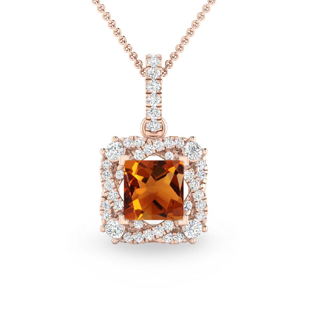 Rose Gold - Citrine