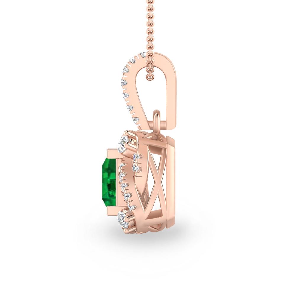 Rose Gold - Emerald