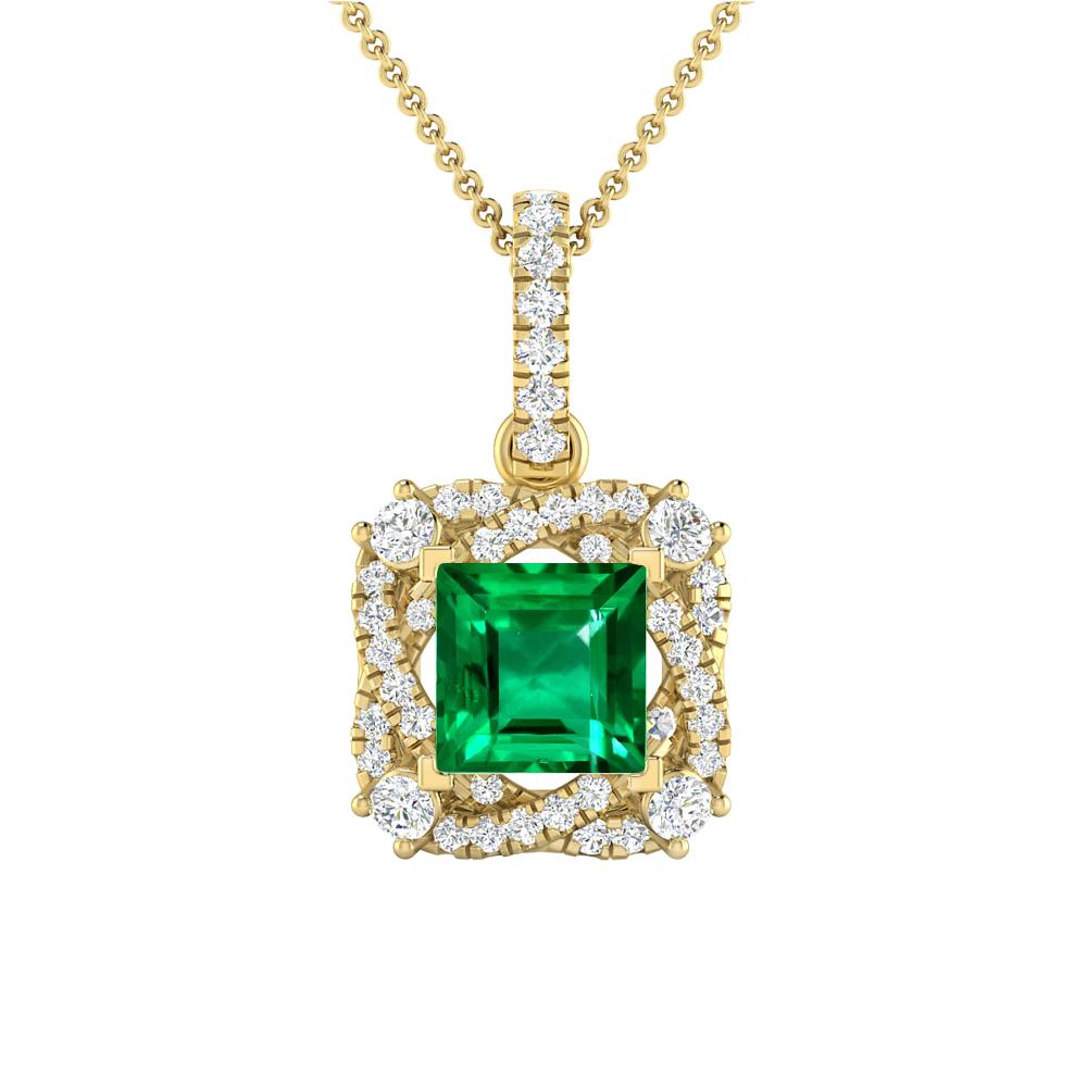 Yellow Gold - Emerald