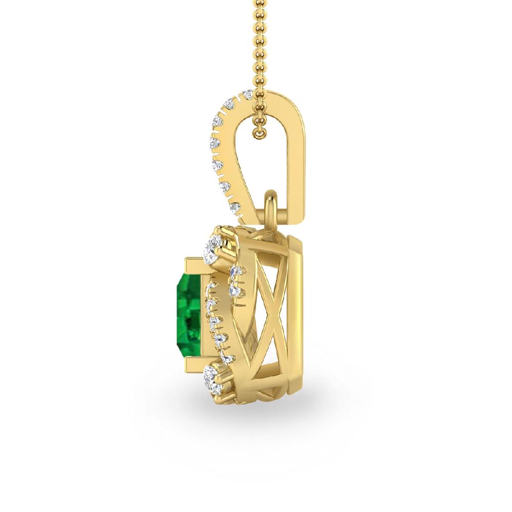 Yellow Gold - Emerald