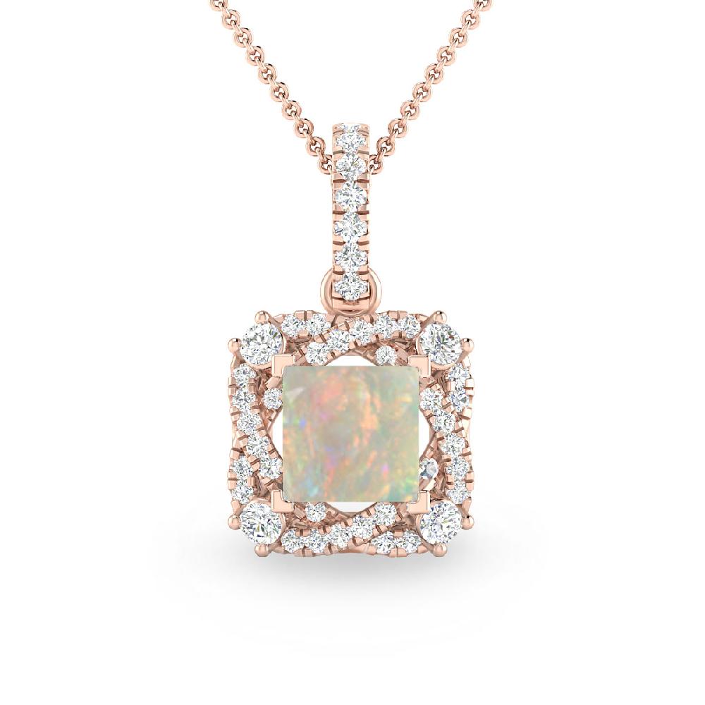 Rose Gold - Opal