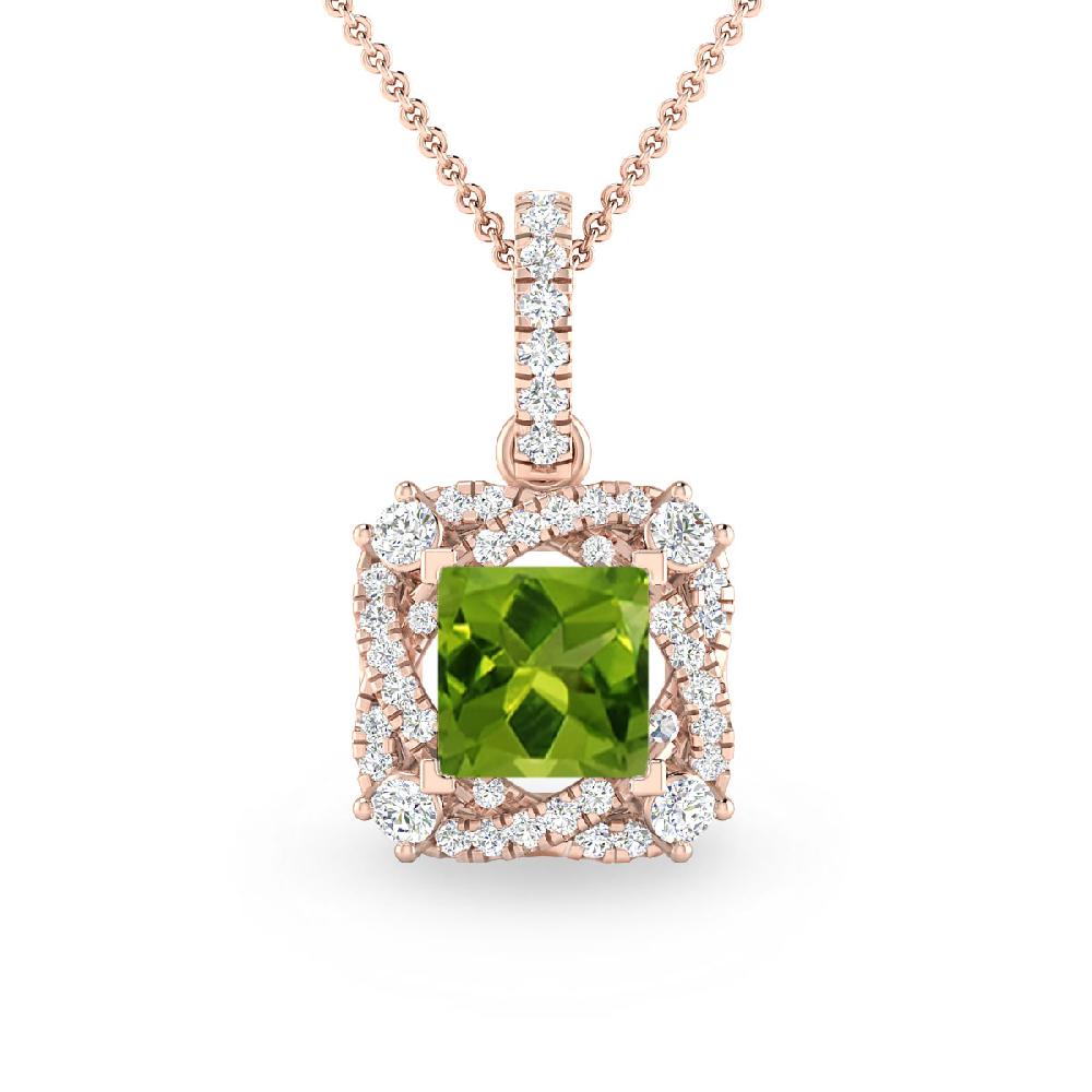 Rose Gold - Peridot