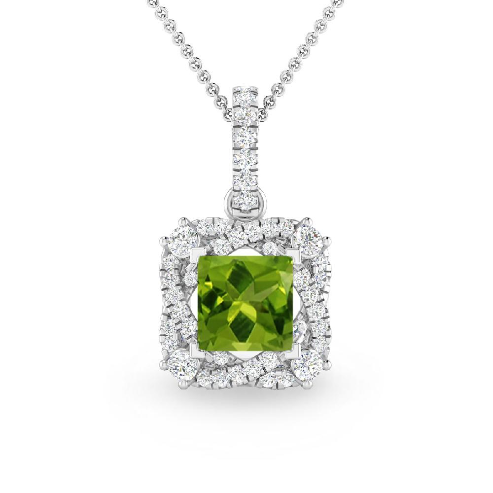 White Gold - Peridot