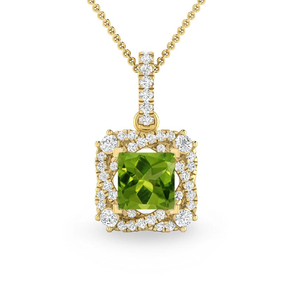 Yellow Gold - Peridot