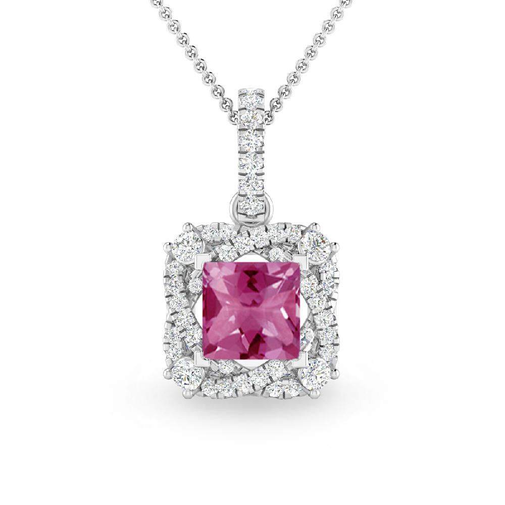 White Gold - Pink Tourmaline