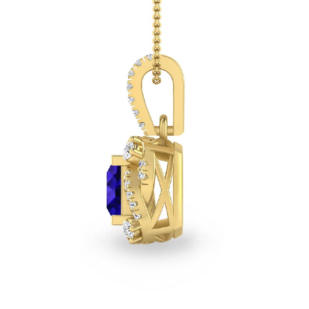 Yellow Gold - Tanzanite