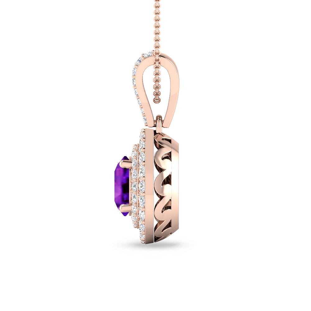 Rose Gold - Amethyst