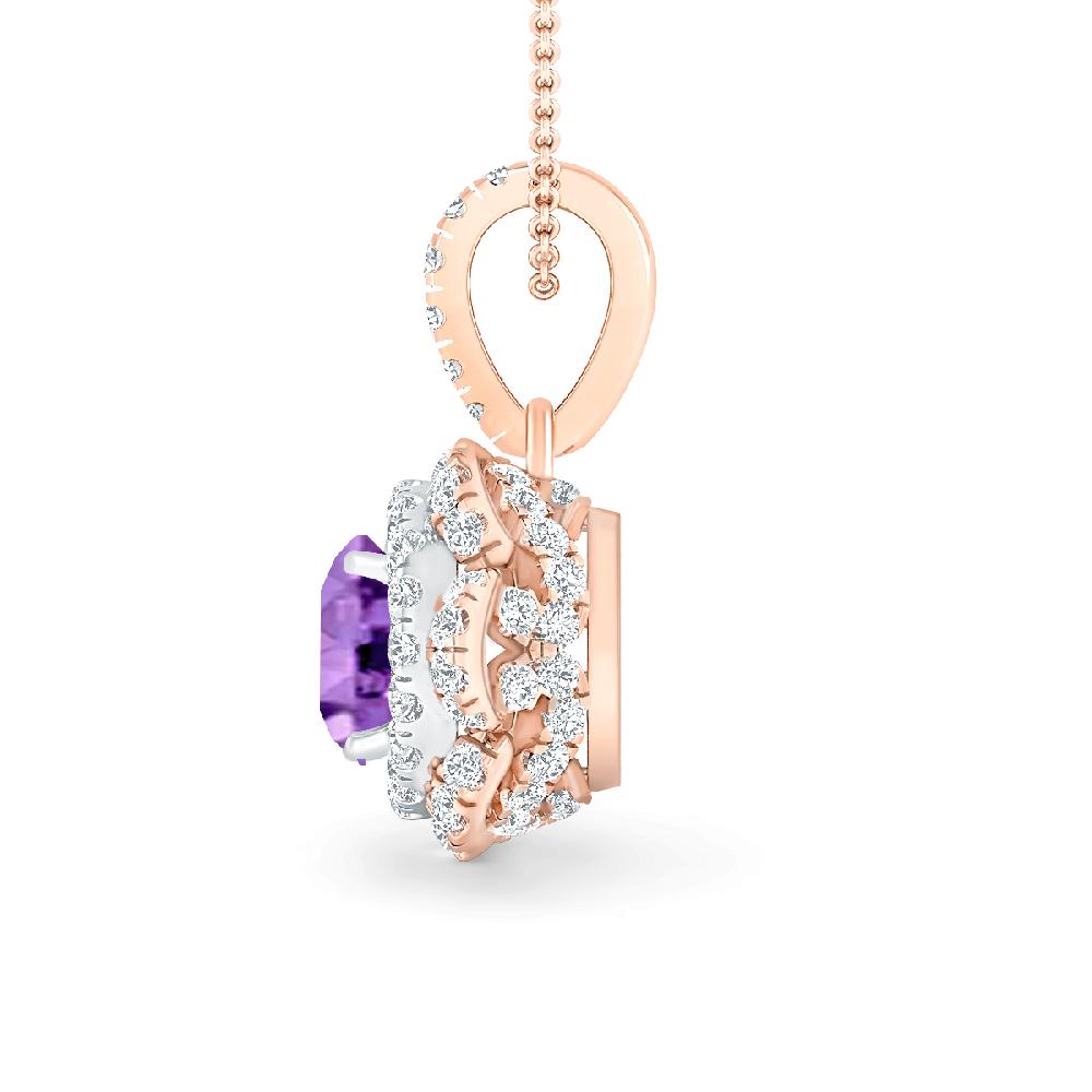 Rose Gold - Amethyst