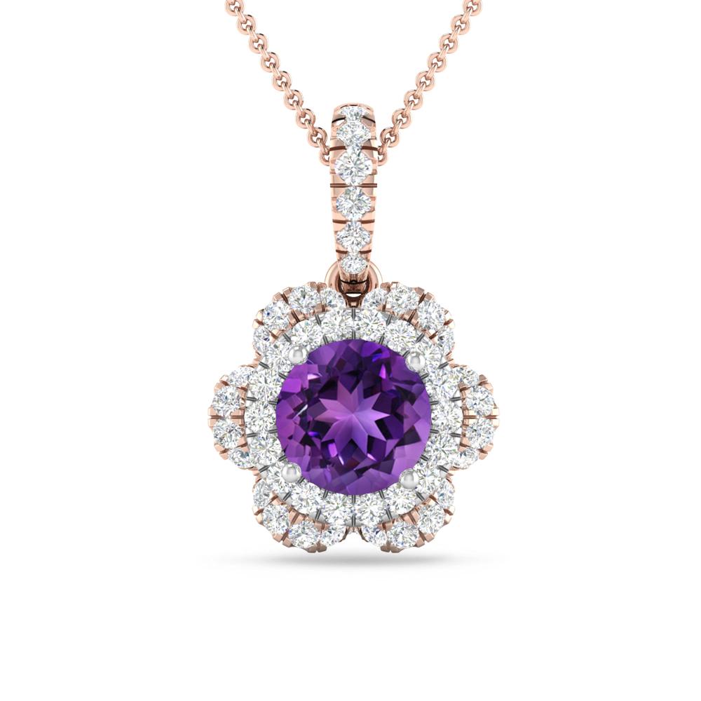 Rose Gold - Amethyst