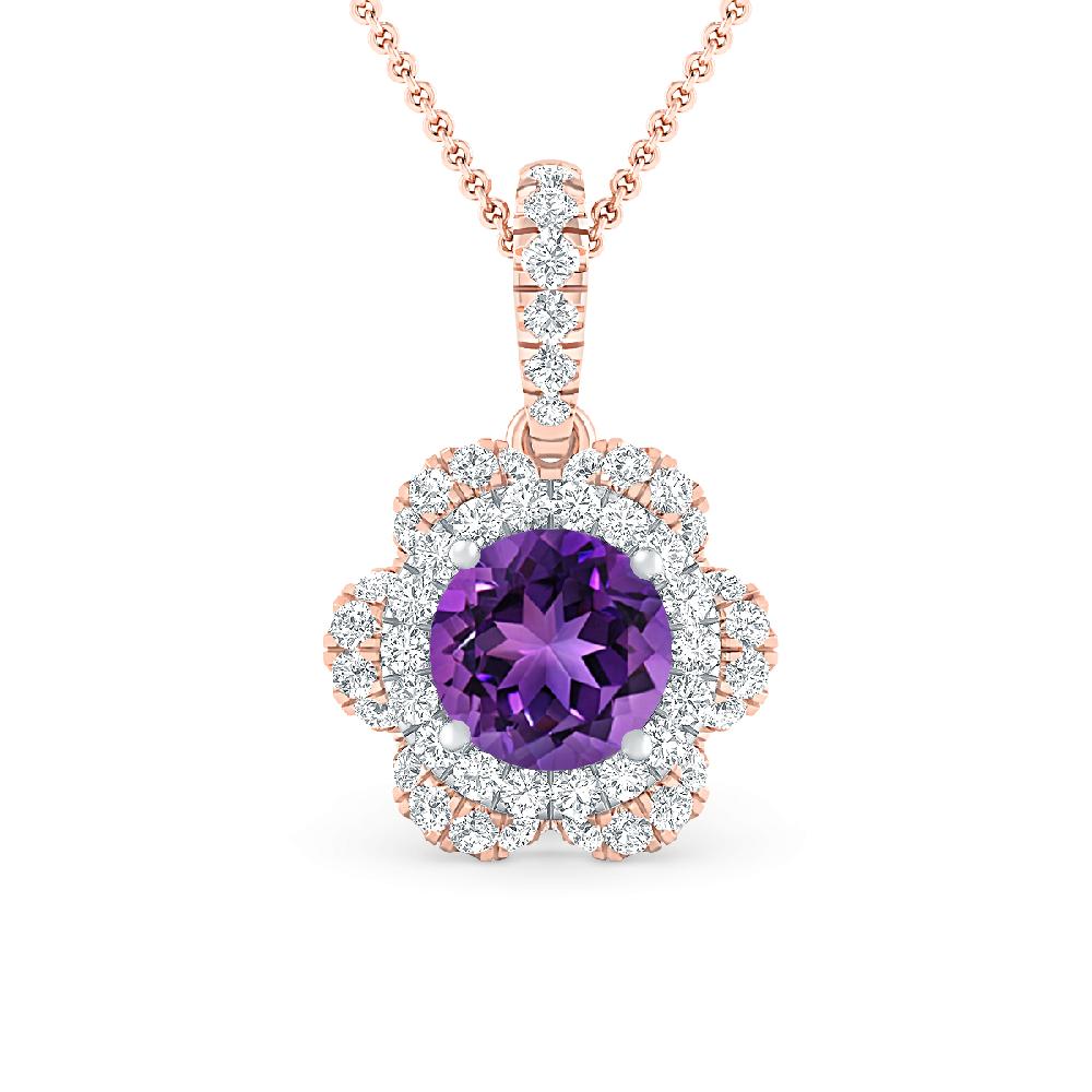 Rose Gold - Amethyst