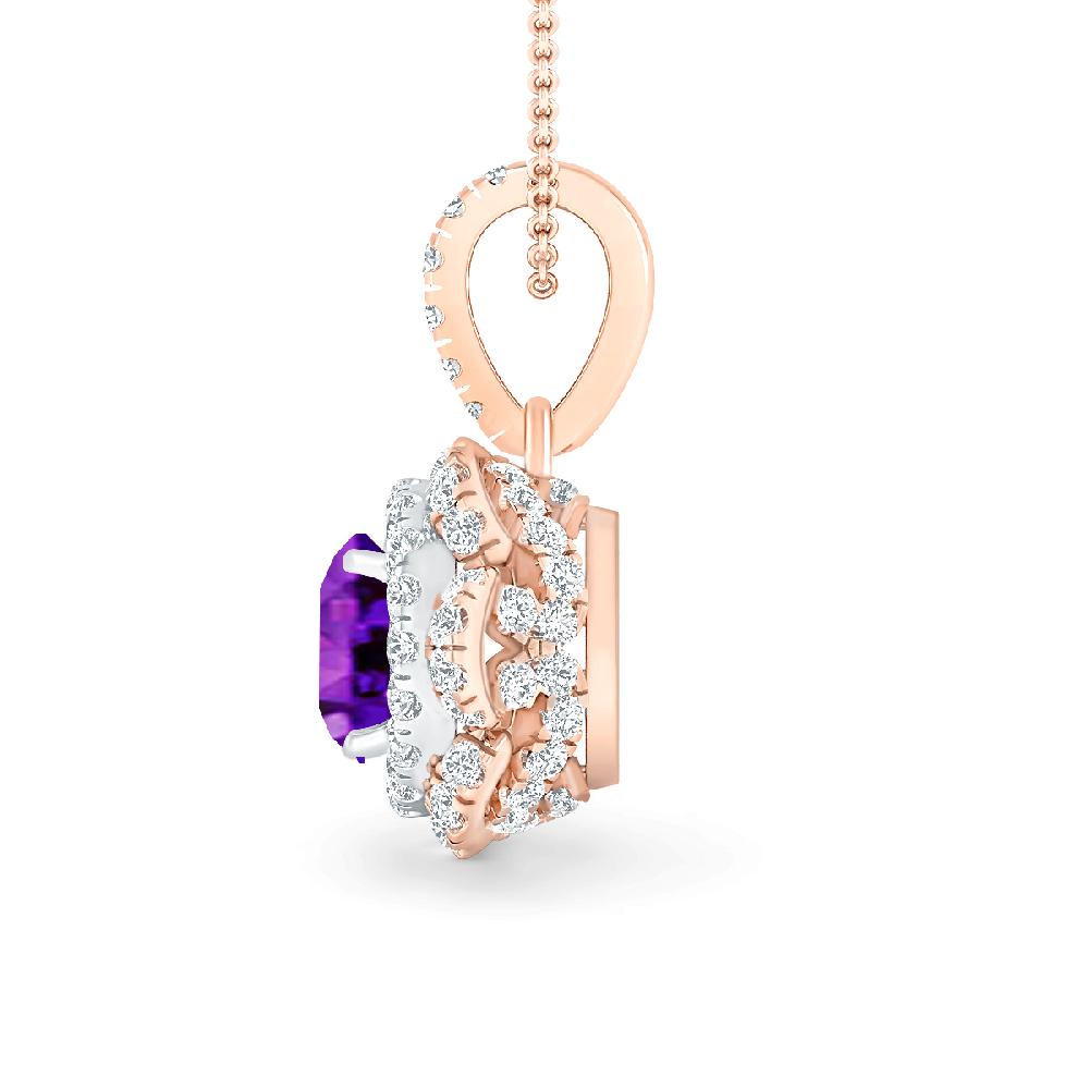 Rose Gold - Amethyst