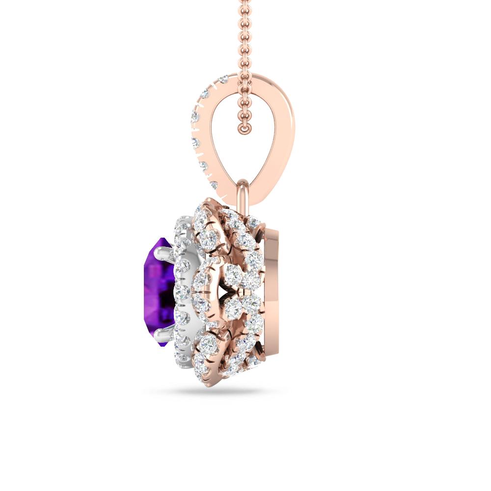 Rose Gold - Amethyst