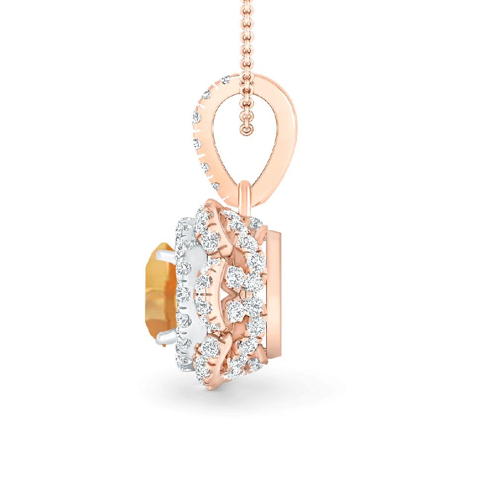 Rose Gold - Citrine