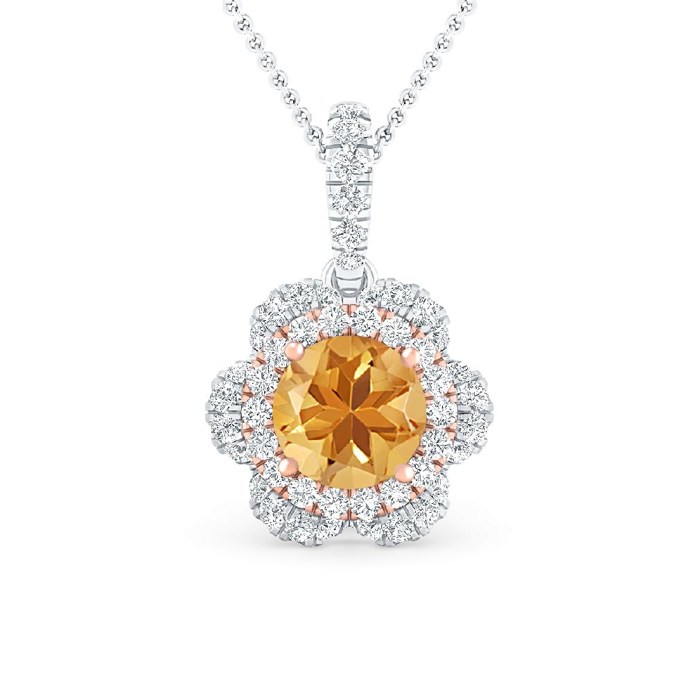 White Gold - Citrine