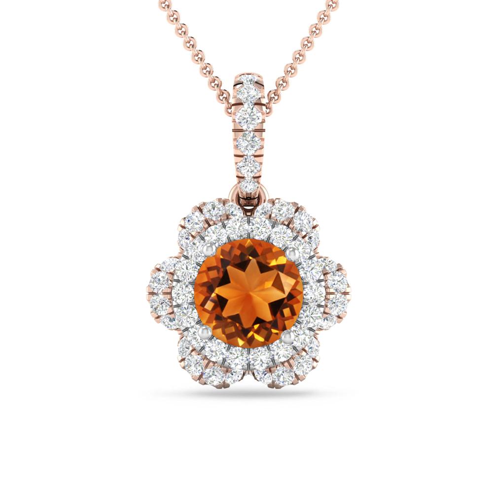 Rose Gold - Citrine