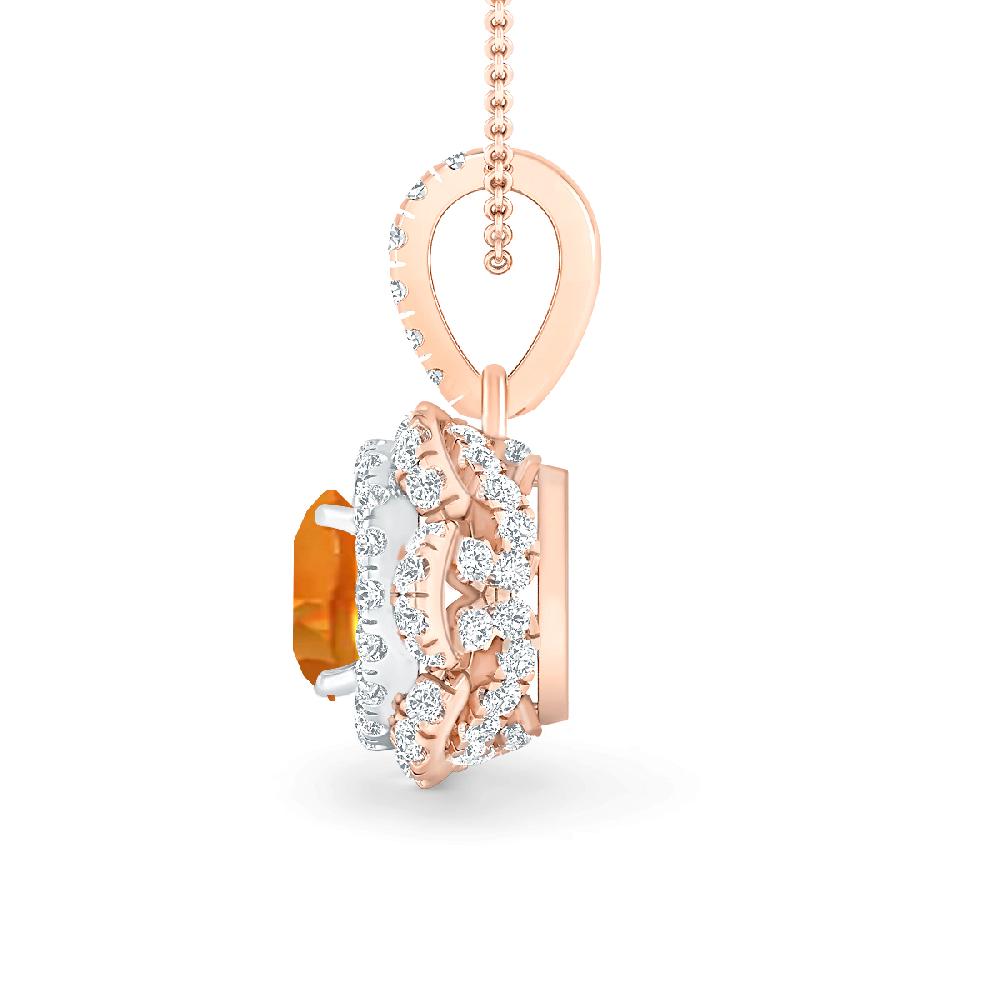 Rose Gold - Citrine