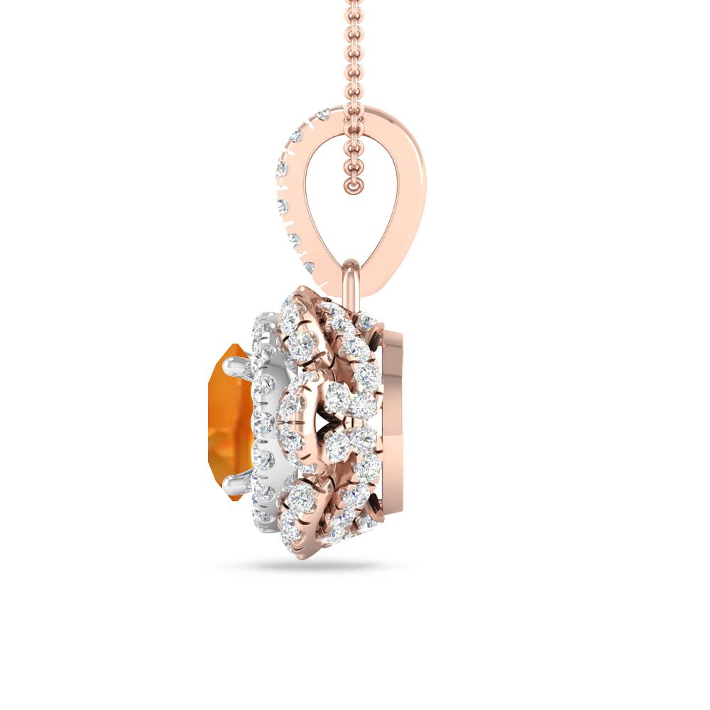 Rose Gold - Citrine