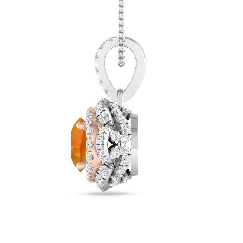 White Gold - Citrine