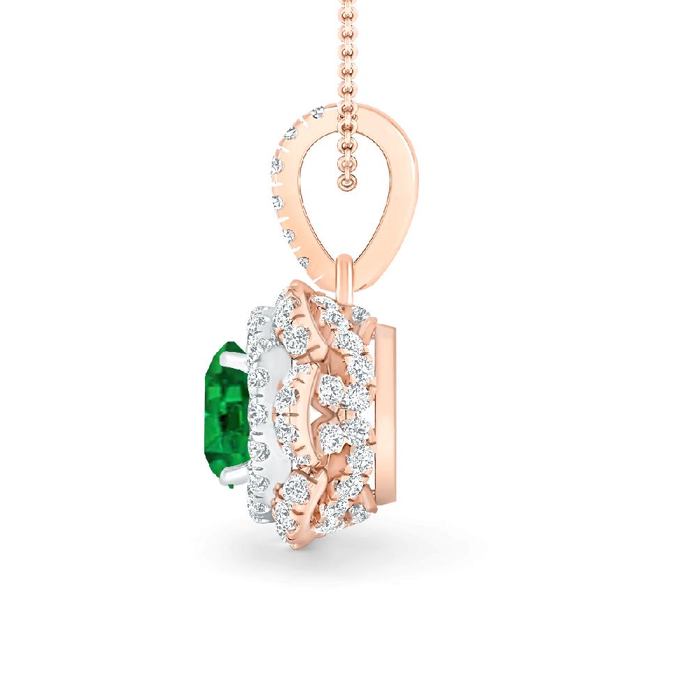 Rose Gold - Emerald