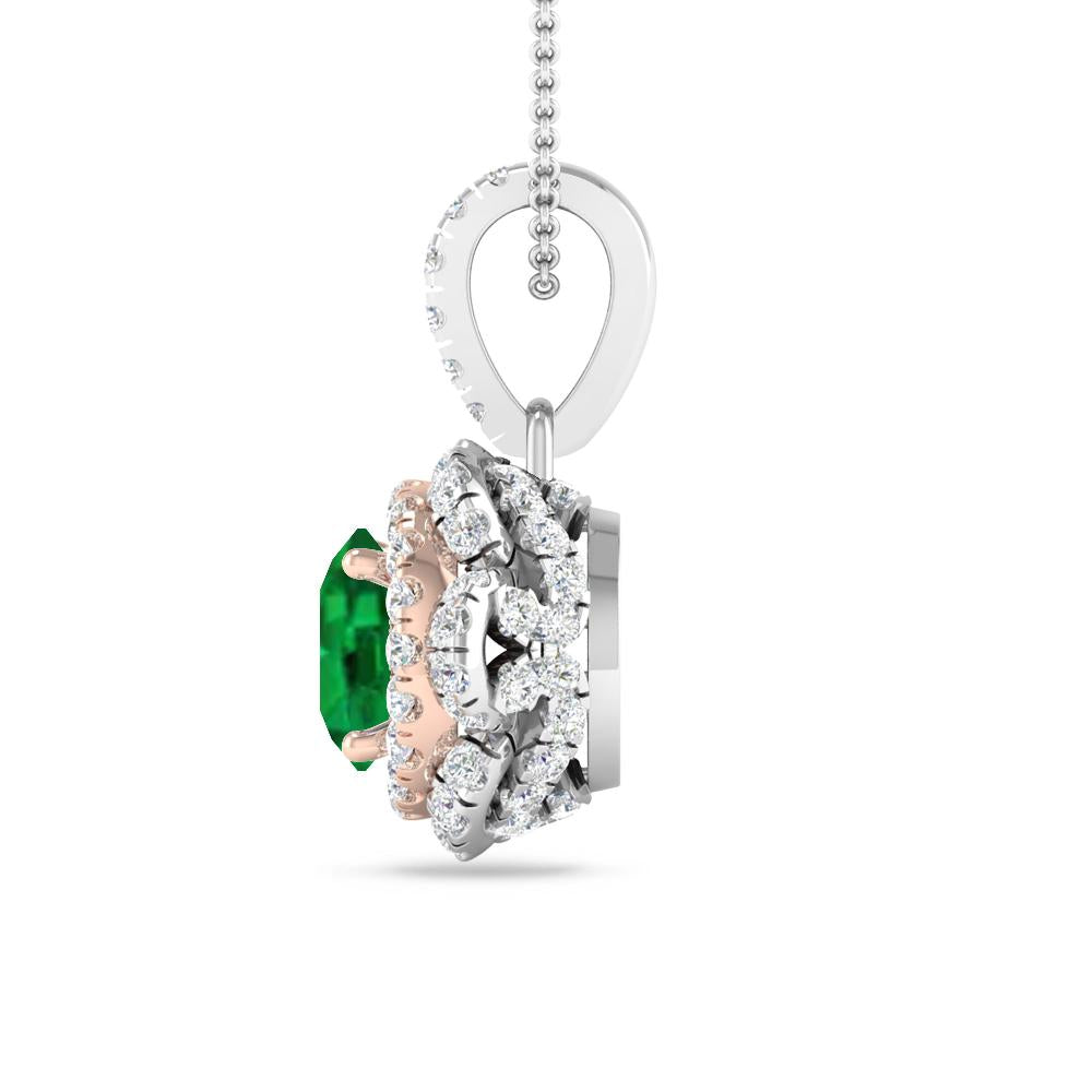 White Gold - Emerald