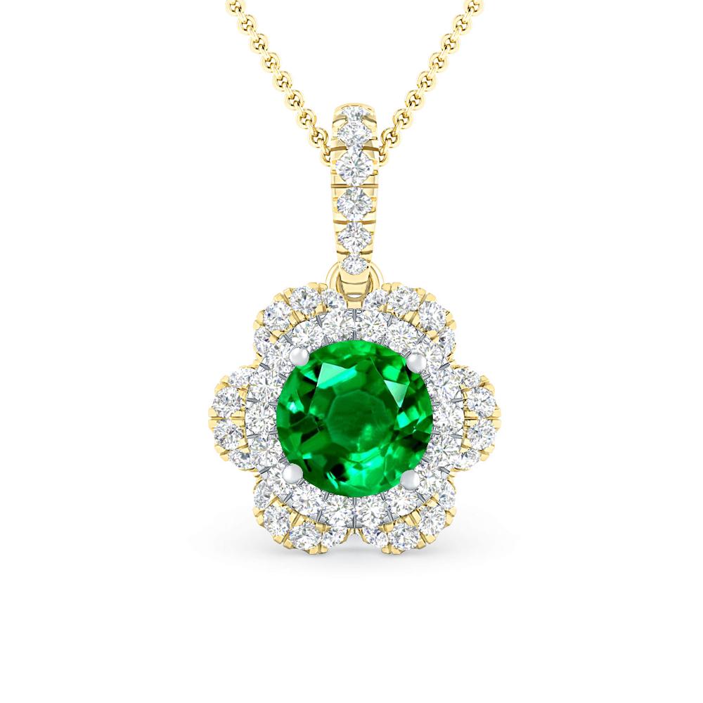 Yellow Gold - Emerald