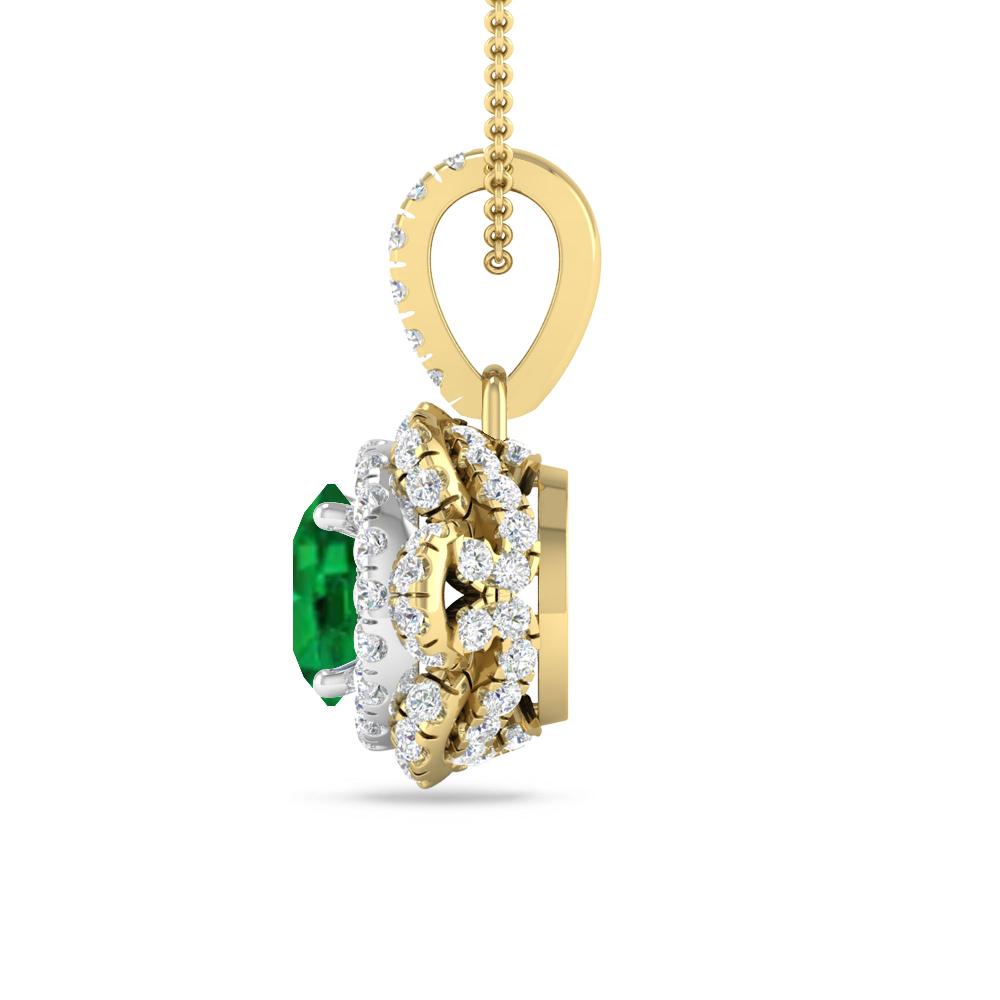 Yellow Gold - Emerald