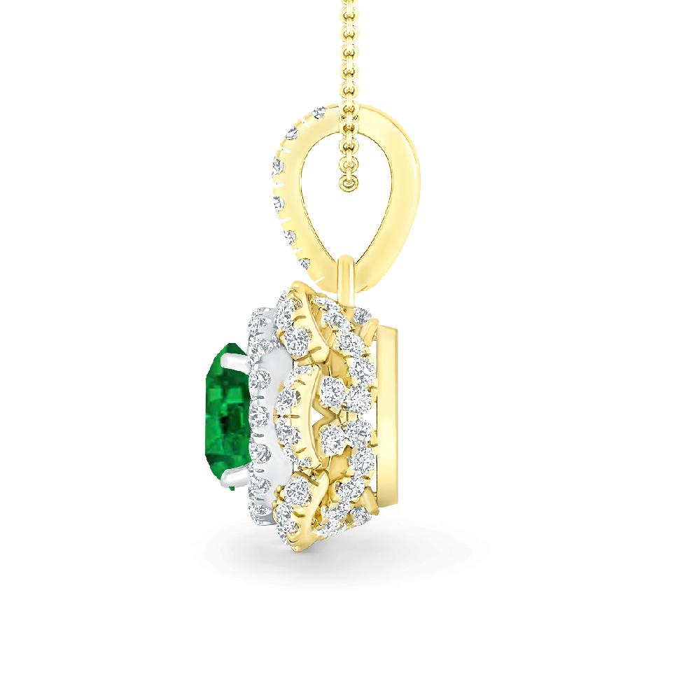 Yellow Gold - Emerald