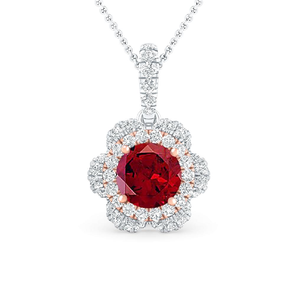 White Gold - Garnet