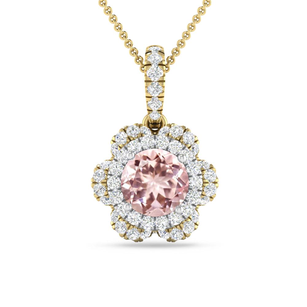 Yellow Gold - Morganite