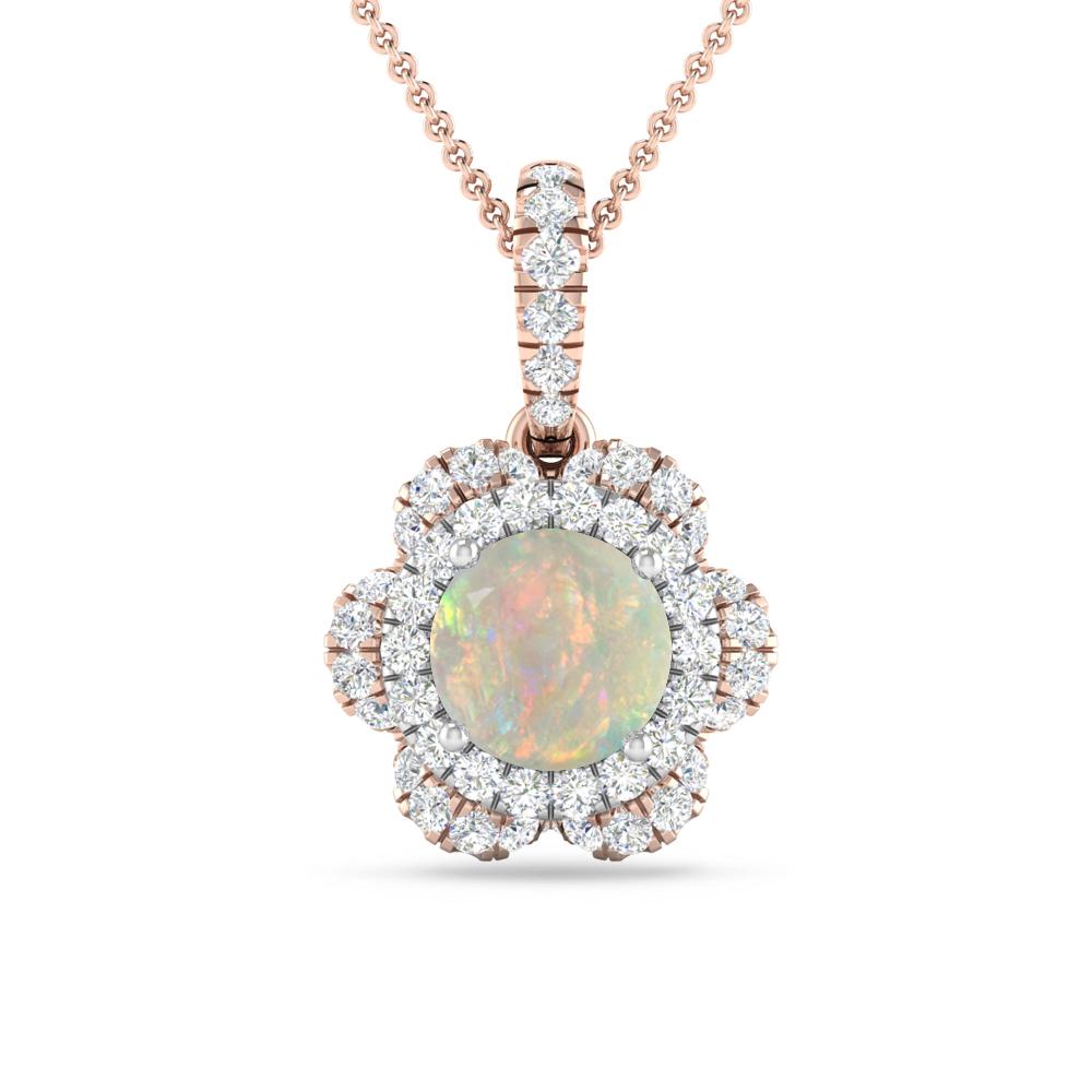 Rose Gold - Opal