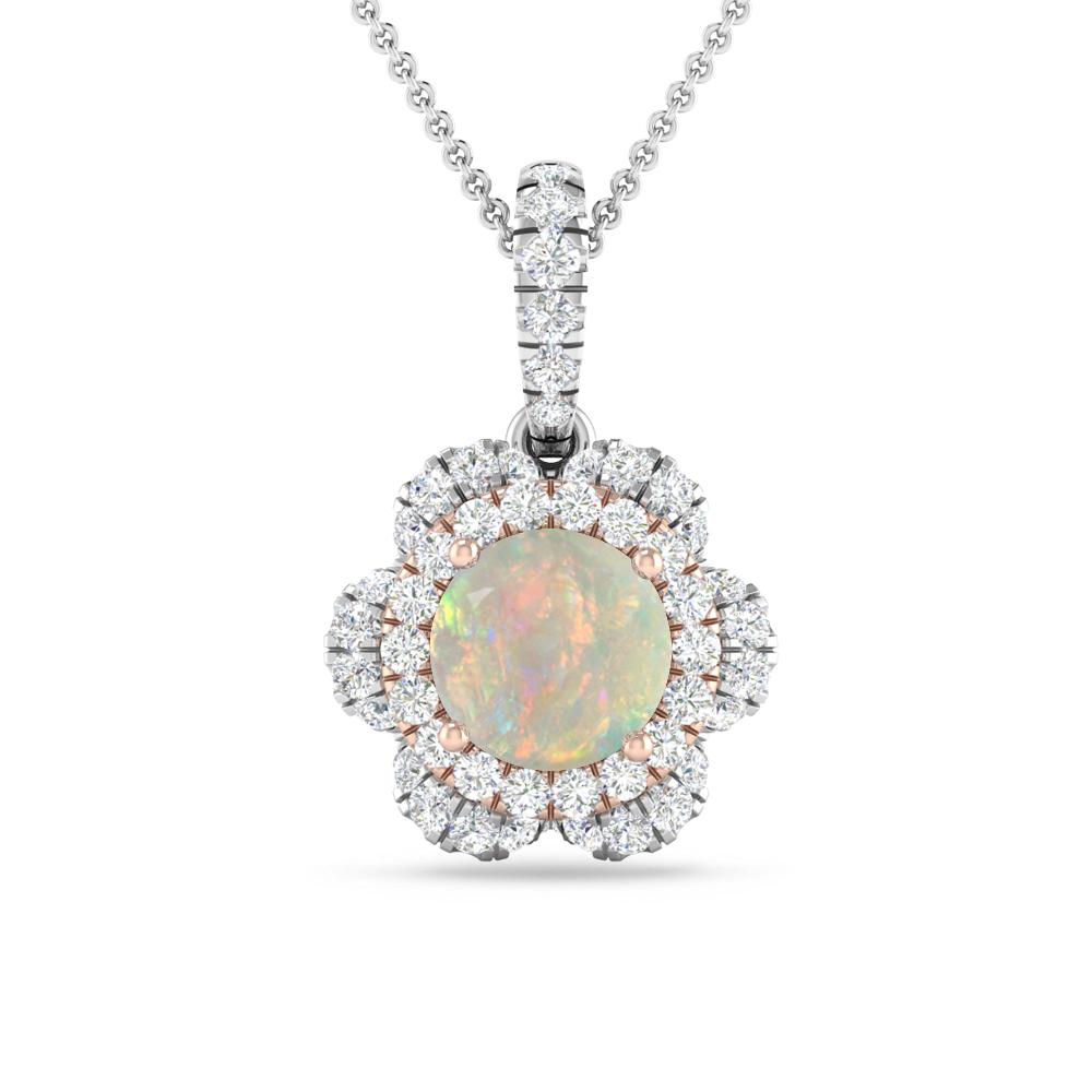 White Gold - Opal