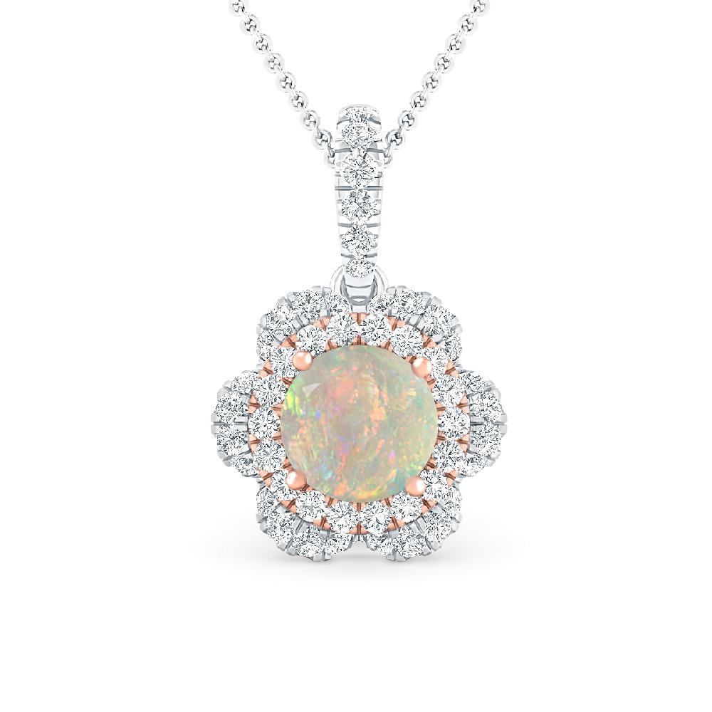 White Gold - Opal