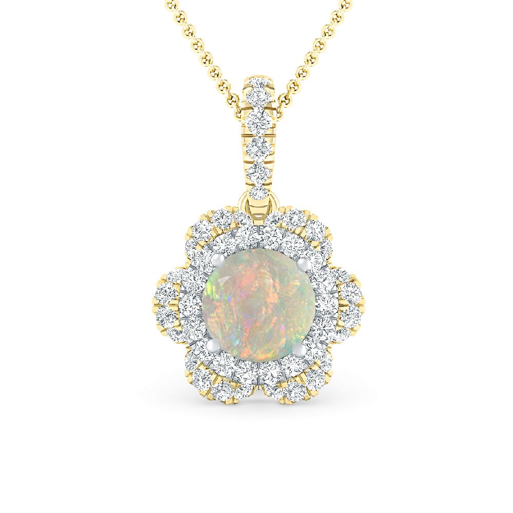 Yellow Gold - Opal