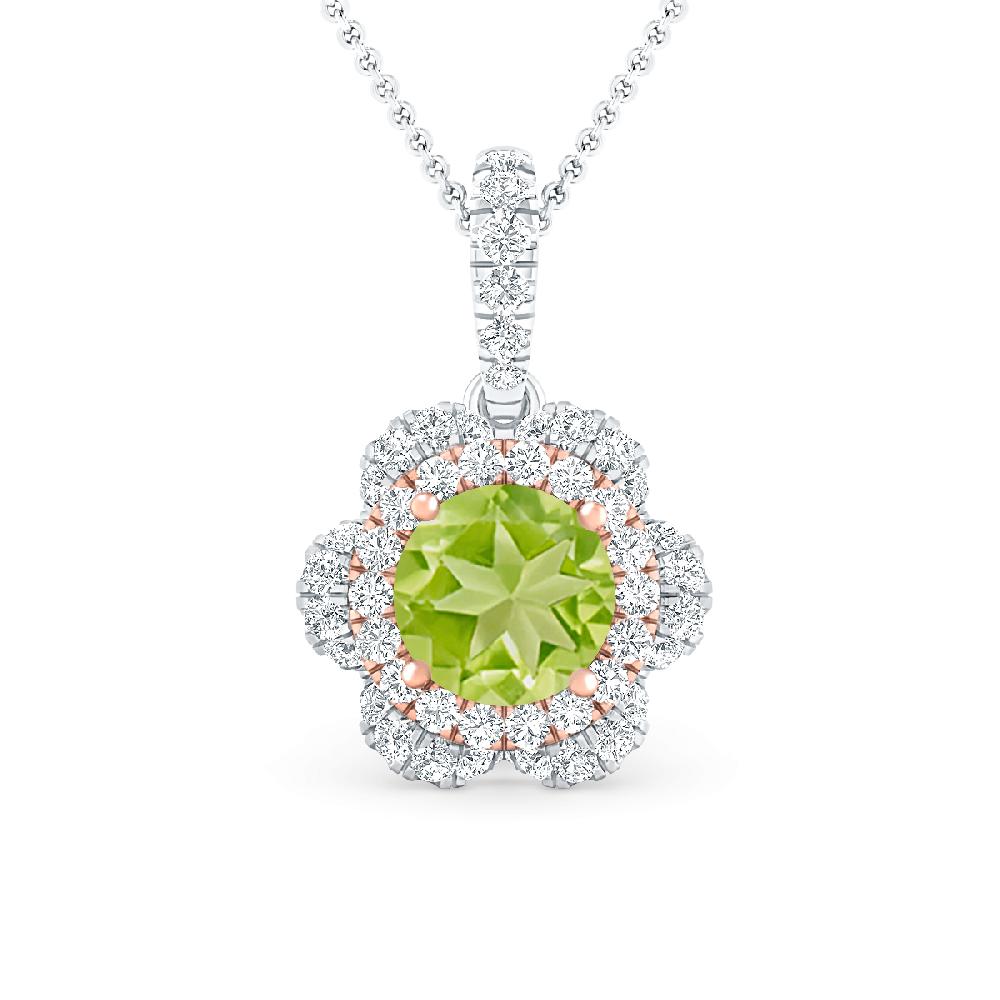 White Gold - Peridot