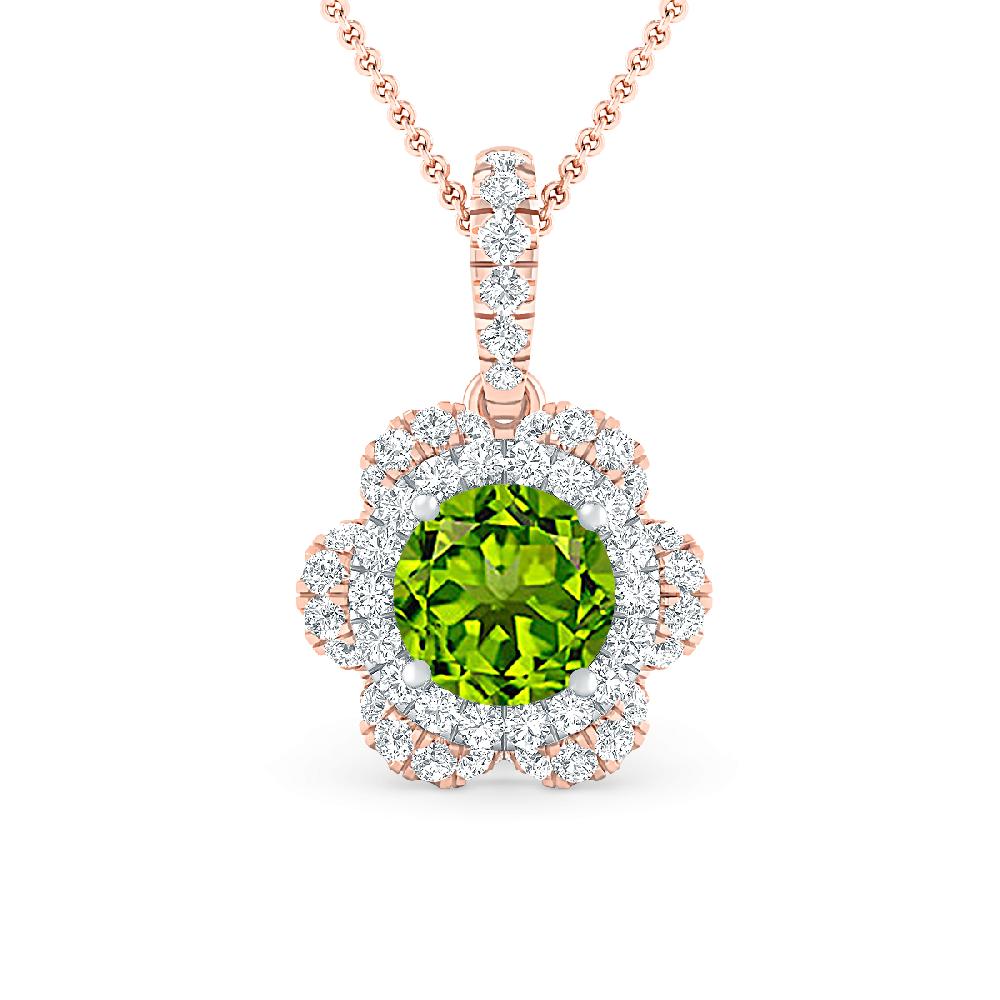 Rose Gold - Peridot