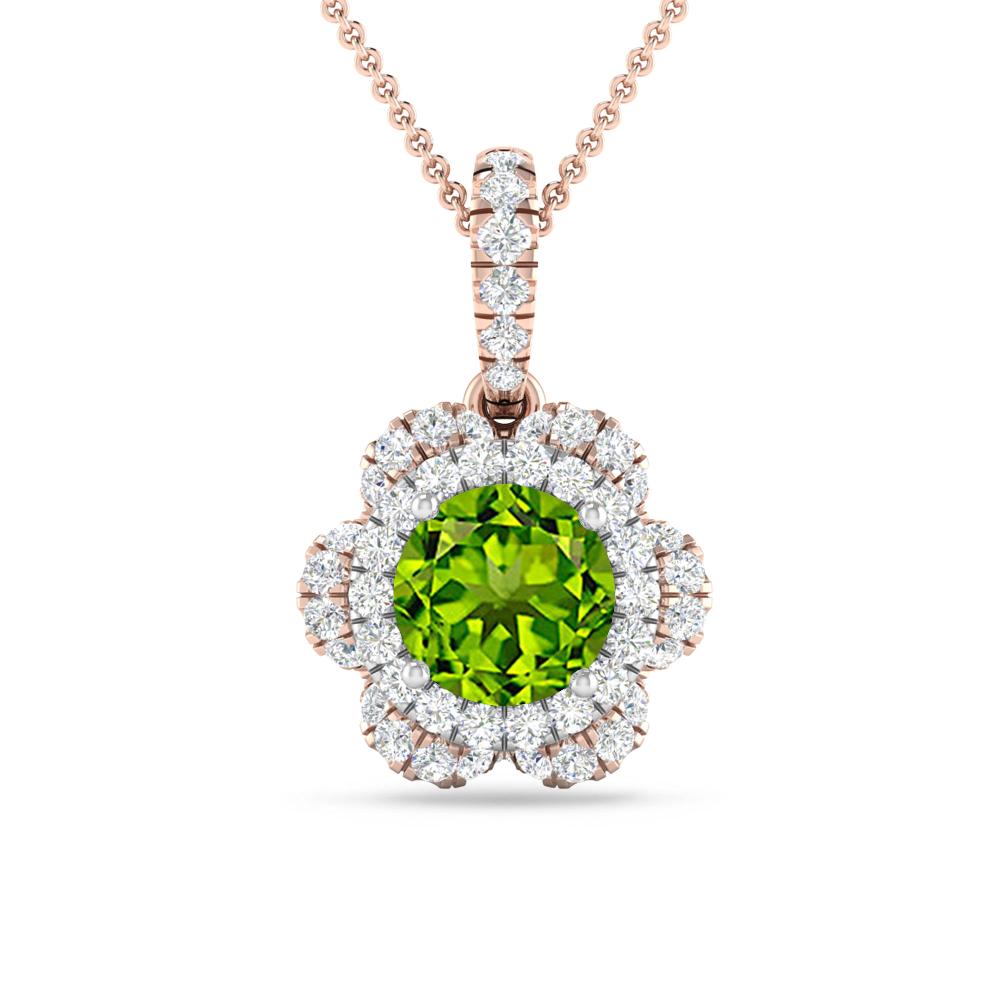 Rose Gold - Peridot