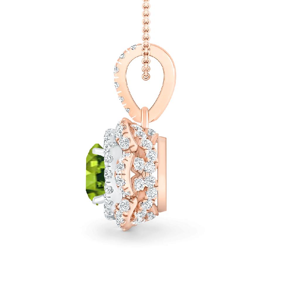 Rose Gold - Peridot