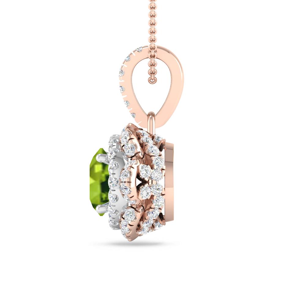 Rose Gold - Peridot