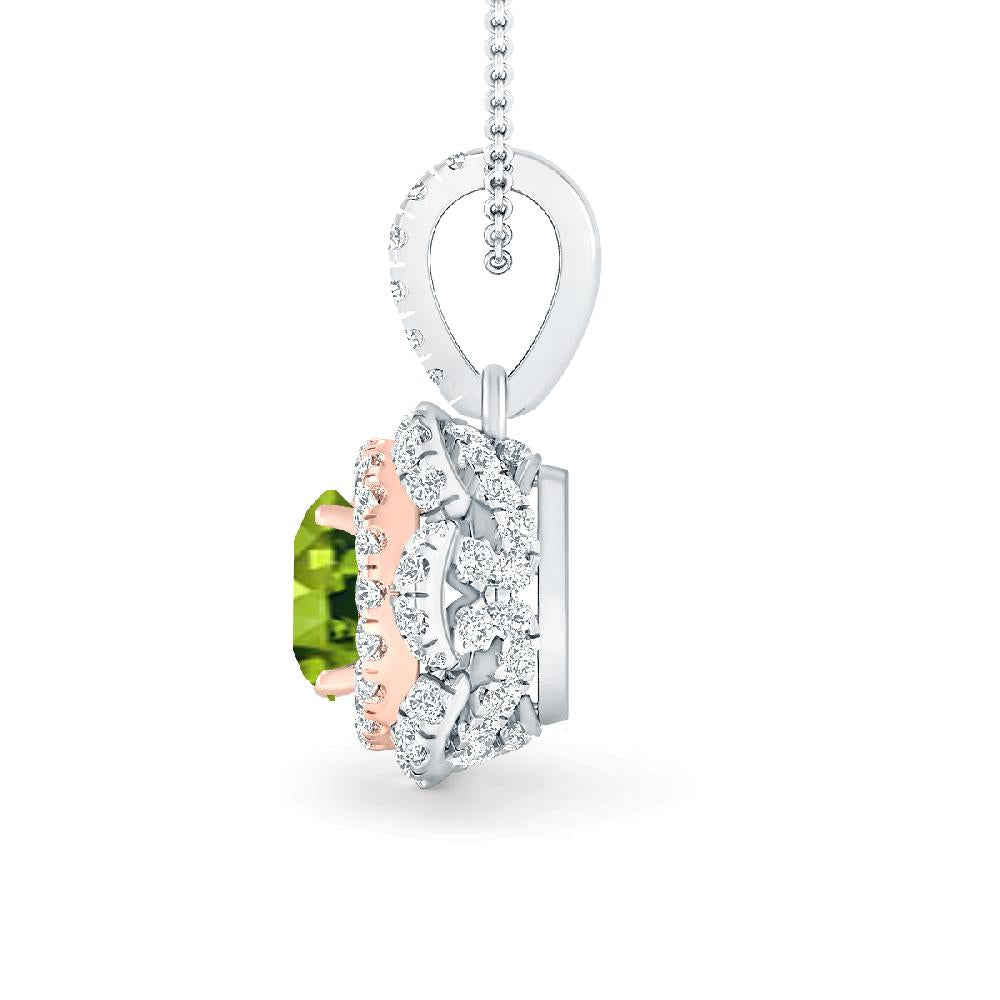 White Gold - Peridot