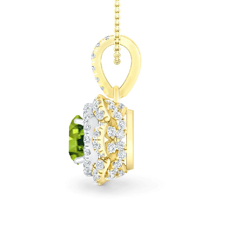 Yellow Gold - Peridot