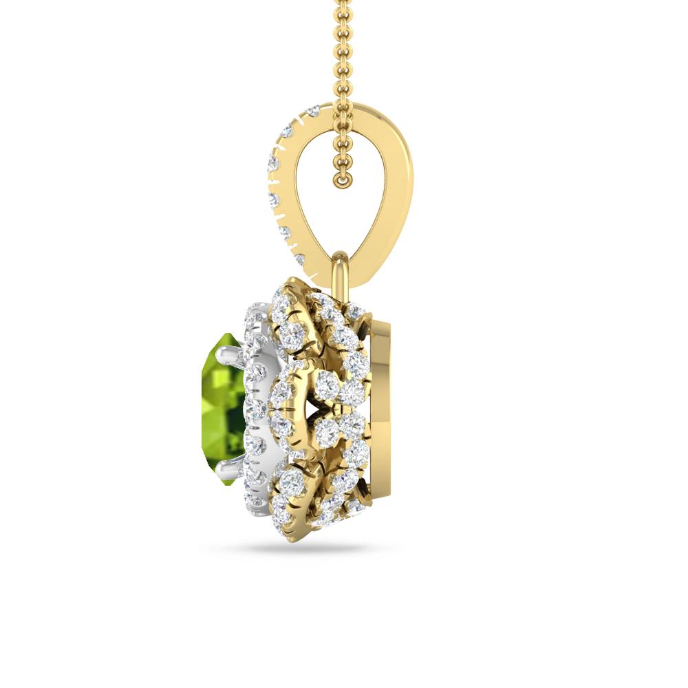 Yellow Gold - Peridot